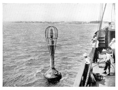 Lighthouse Tender Approaching Buoy.