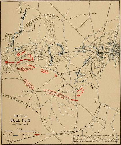 BATTLE OF BULL RUN July 21st, 1861